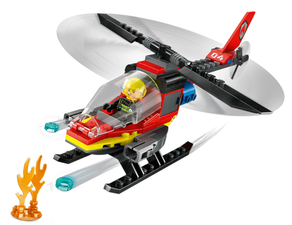 LEGO® City Fire Rescue Helicopter (60411)