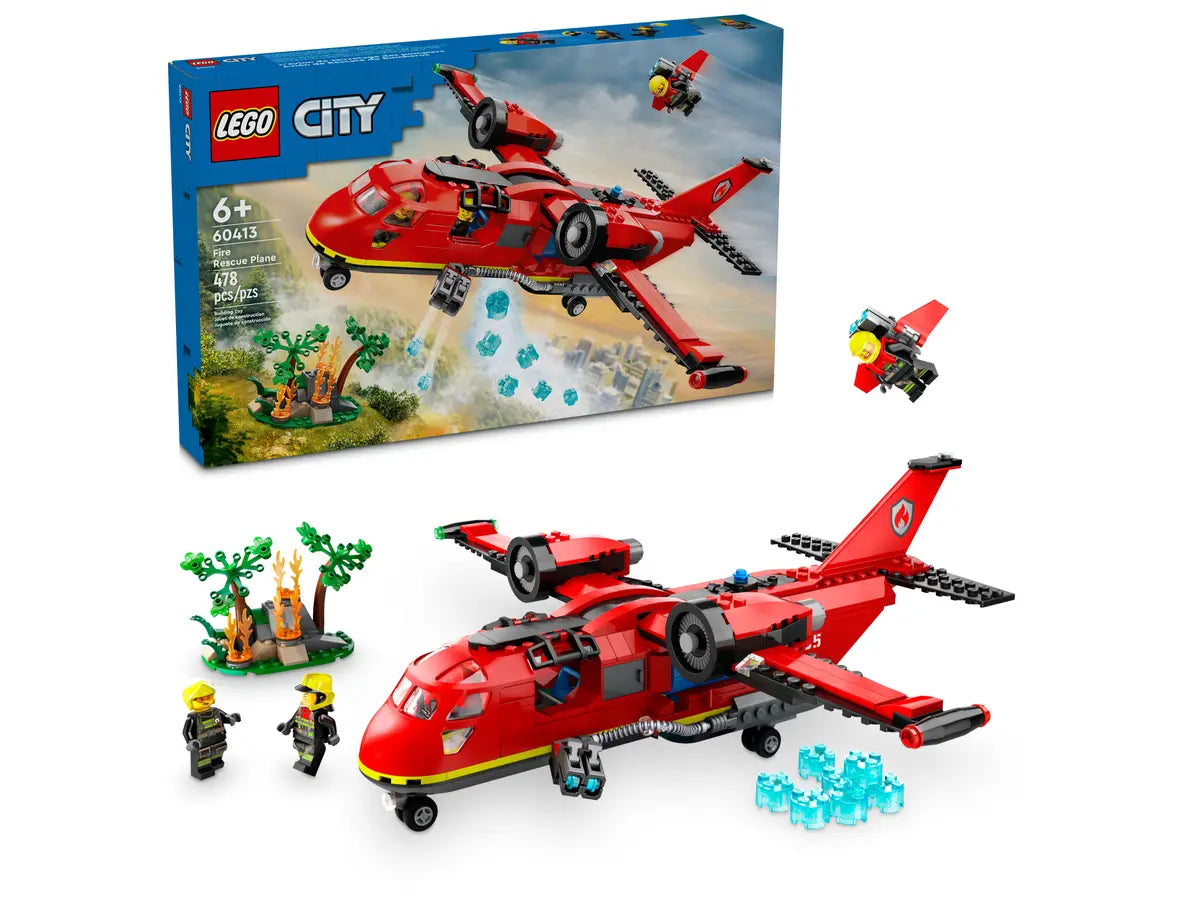 LEGO® City Fire Rescue Plane (60413)