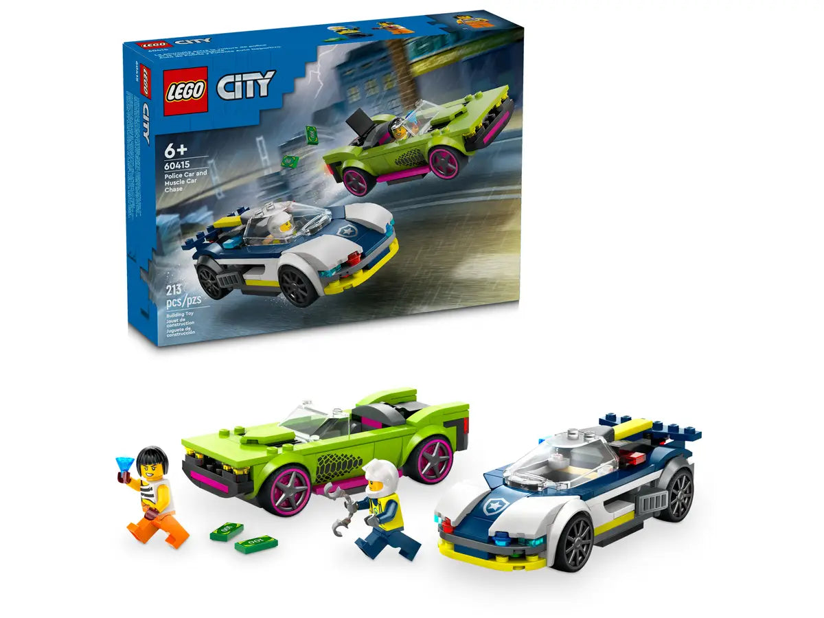 LEGO® City Police Car and Muscle Car Chase (60415)