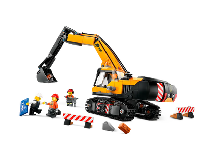 LEGO® City Yellow Construction Excavator (60420)