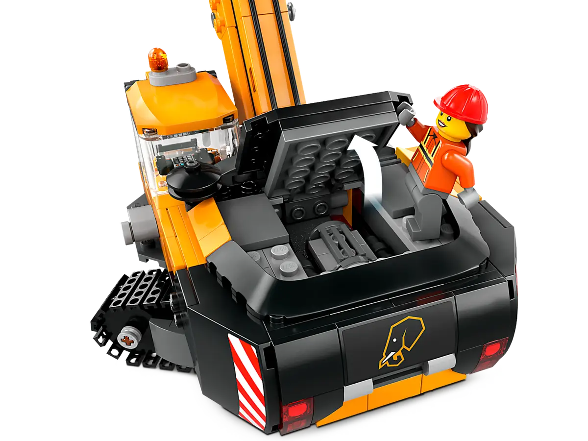 LEGO® City Yellow Construction Excavator (60420)