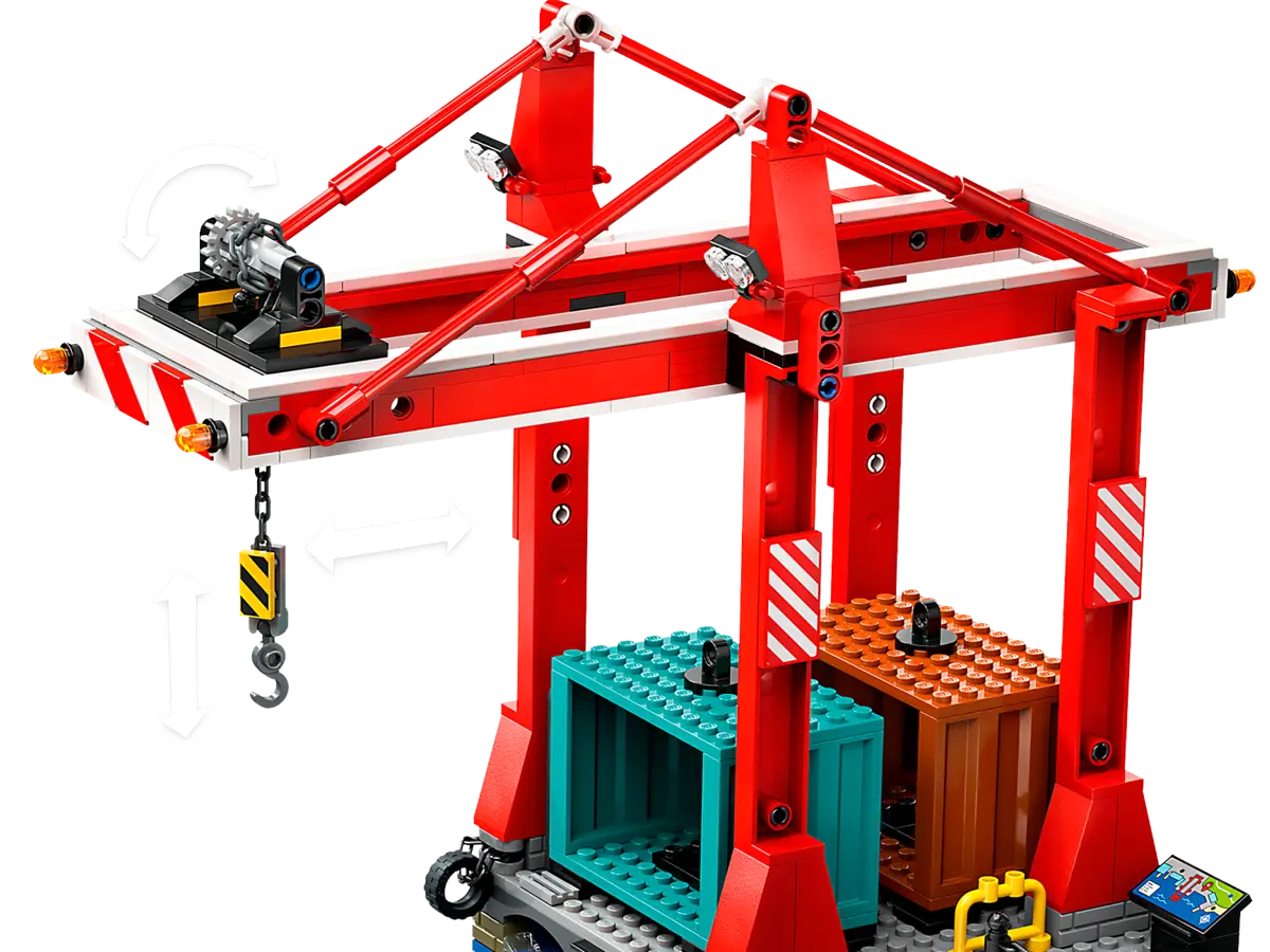 LEGO® City Seaside Harbor with Cargo Ship (60422)