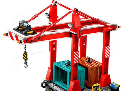 LEGO® City Seaside Harbor with Cargo Ship (60422)