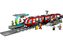 LEGO® City Downtown Streetcar and Station (60423)