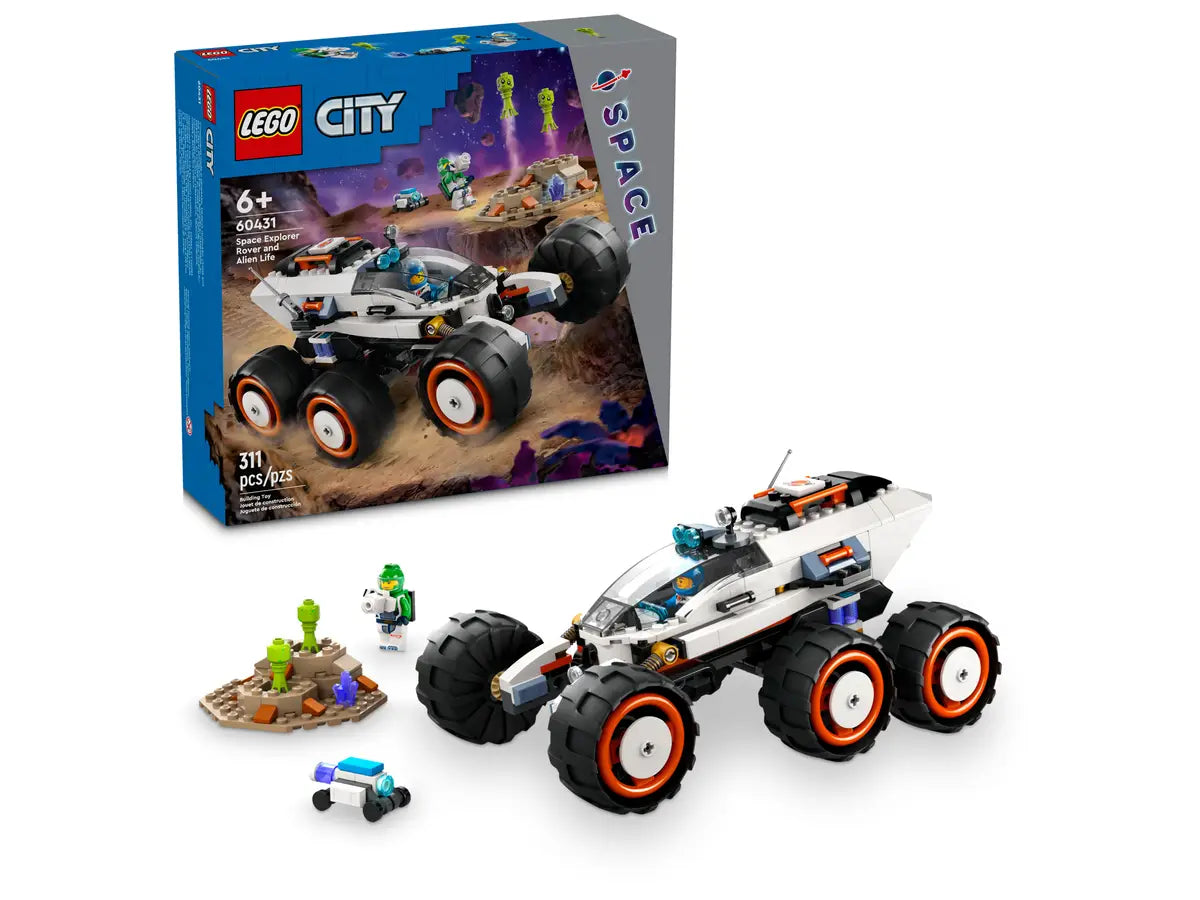 LEGO® City Space Explorer Rover and Alien Life (60431)