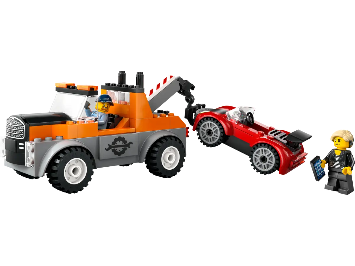 LEGO® City Tow Truck and Sports Car Repair 4+ (60435)