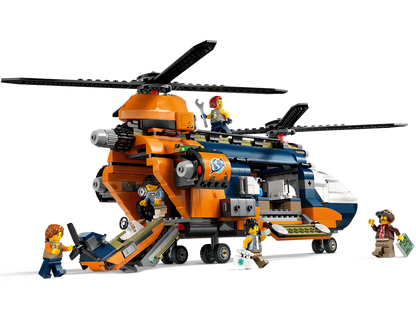LEGO® City Jungle Explorer Helicopter at Base Camp (60437)