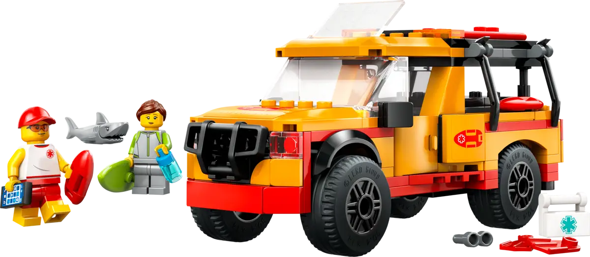LEGO® City Lifeguard Beach Rescue Truck (60453)