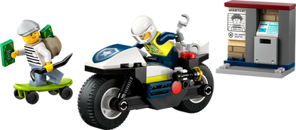 LEGO® City Police Motorcycle chase 4+ (60455)