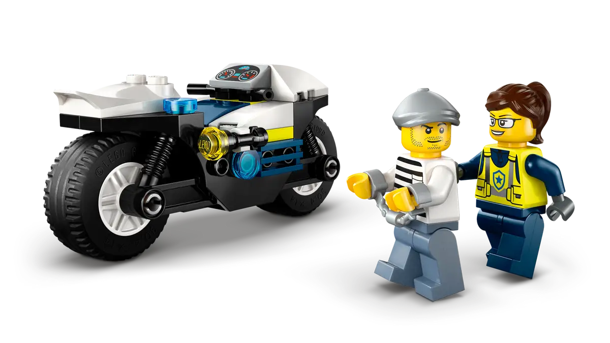 LEGO® City Police Motorcycle chase 4+ (60455)