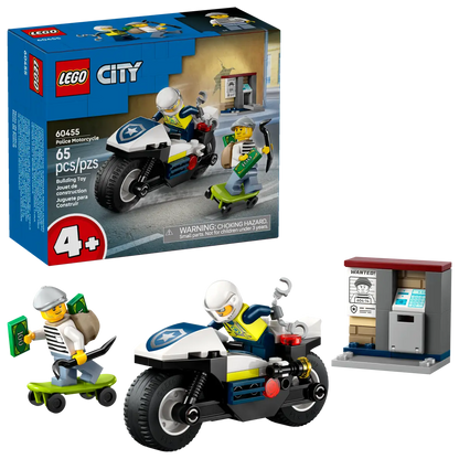 LEGO® City Police Motorcycle chase 4+ (60455)