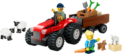 LEGO® City Red Farm Tractor with Trailer & Sheep (60461)