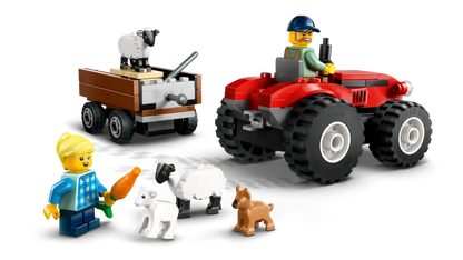 LEGO® City Red Farm Tractor with Trailer & Sheep (60461)