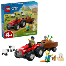 LEGO® City Red Farm Tractor with Trailer & Sheep (60461)