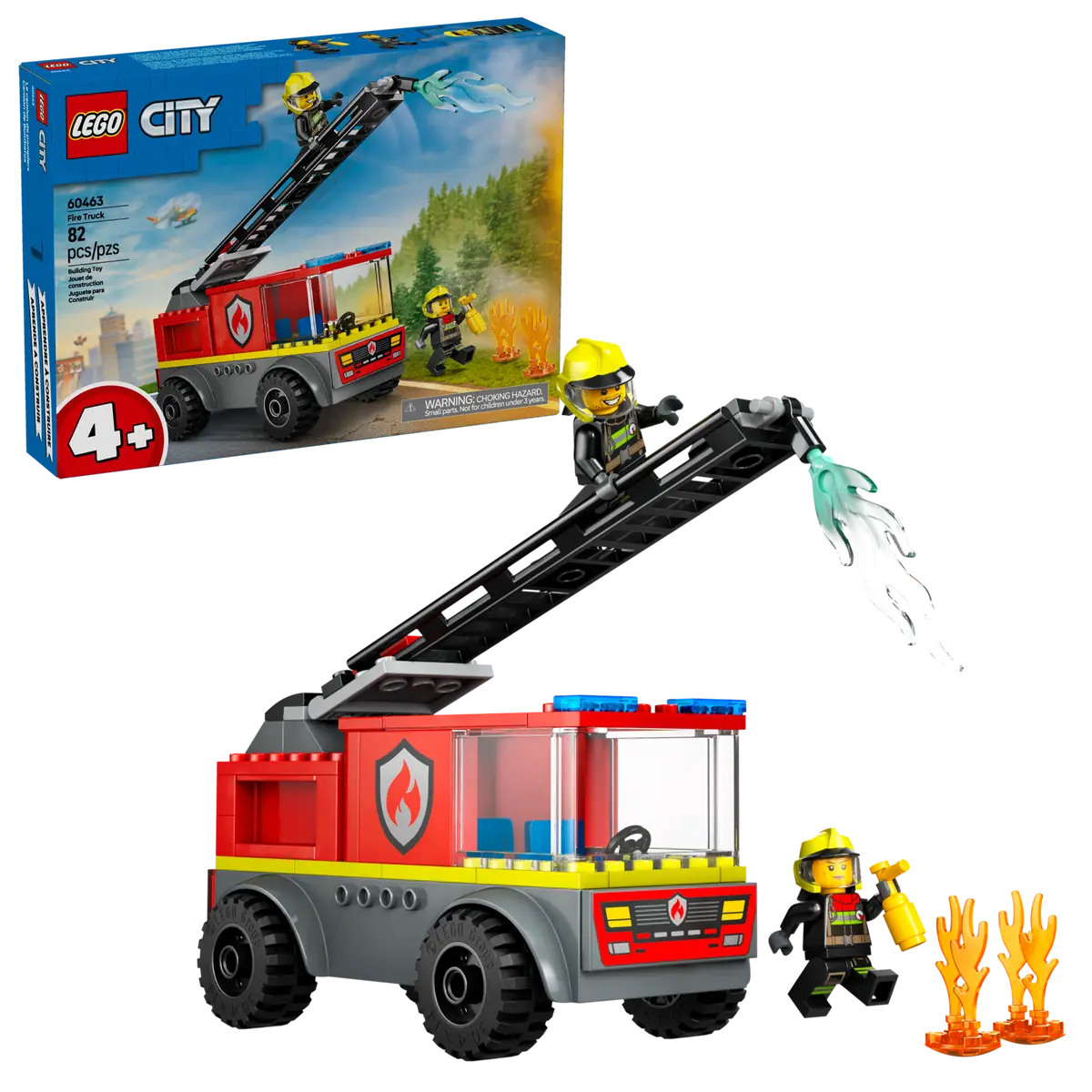 LEGO® City Fire Ladder Truck 4+ (60463)