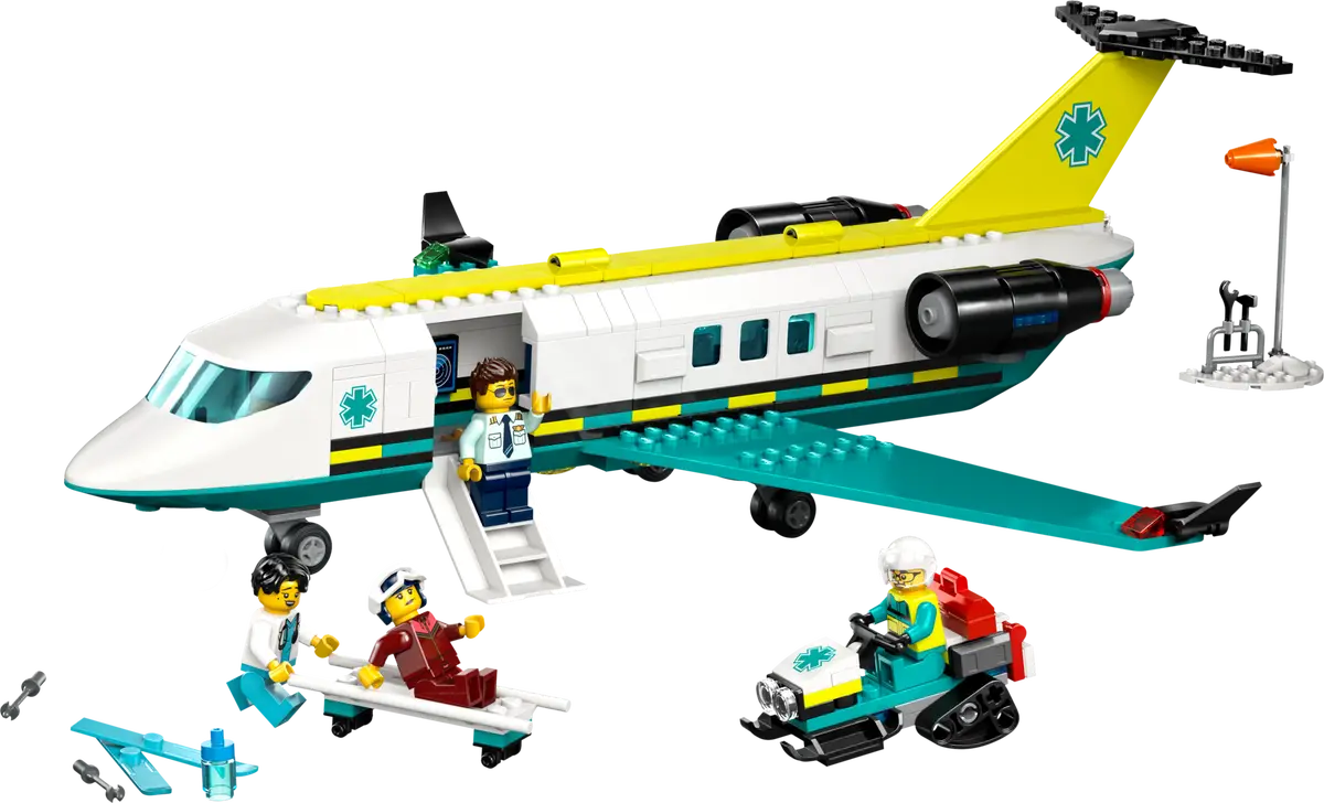 LEGO® City Emergency Air Ambulance Airplane (60465)