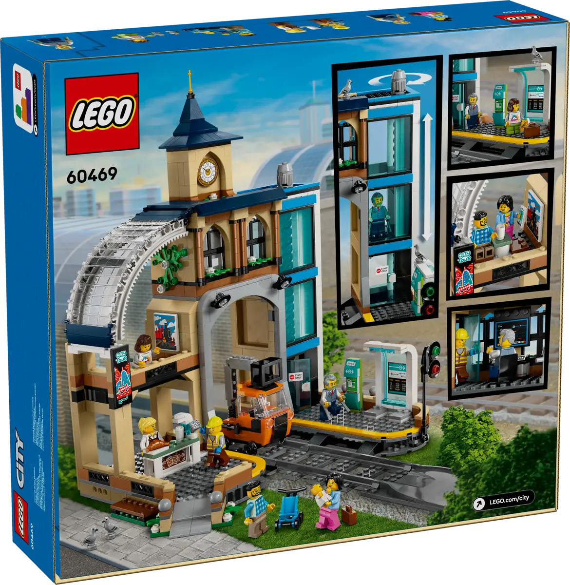 LEGO® City Central Train Station (60469)