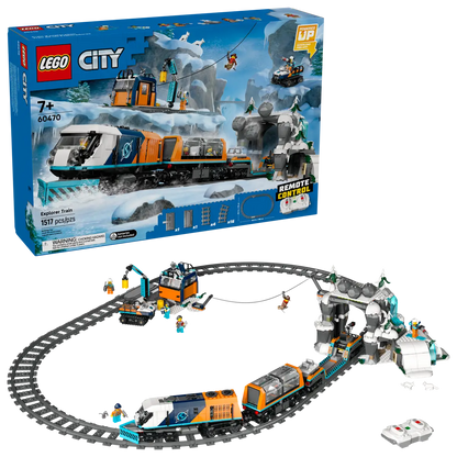 LEGO® City Explorers' Arctic Polar Express Train (60470)