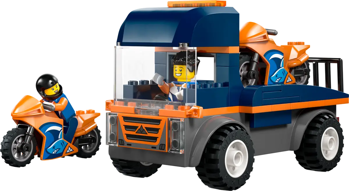LEGO® City Motorcycle Transporter (60491)