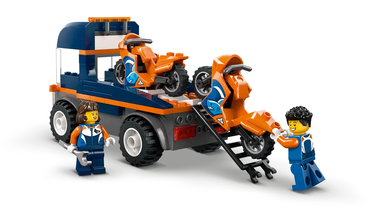 LEGO® City Motorcycle Transporter (60491)