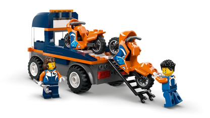 LEGO® City Motorcycle Transporter (60491)