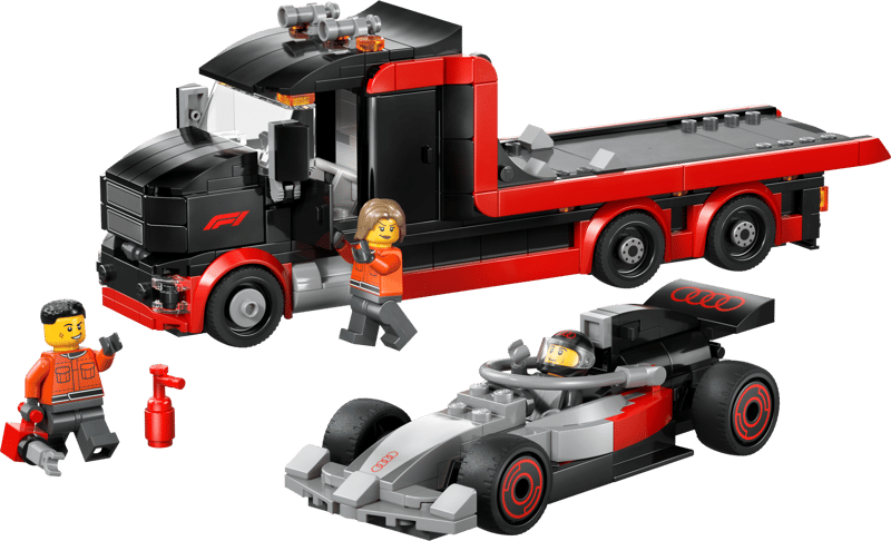 LEGO® City F1 Display Truck with Audi F1 Race Car (60493)