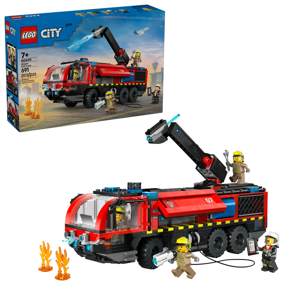 LEGO® City Airport Fire Truck (60499)