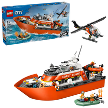 LEGO® City Coast Guard Rescue Boat & Helicopter (60504)