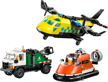 LEGO® City Airplane, Service Truck & Hovercraft Remix (60505)