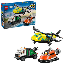 LEGO® City Airplane, Service Truck & Hovercraft Remix (60505)