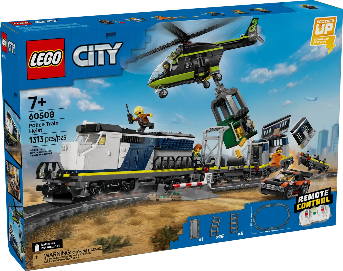LEGO® City Police Train Heist (60508)