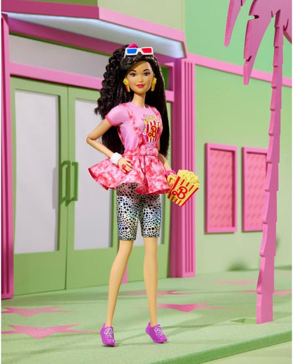 *Barbie Signature Rewind 80s Edition Movie Night Doll Black Hair