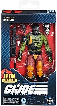 GI Joe Classified Series Cobra Darklon #155