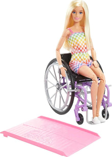 Barbie Fashionista Wheelchair with Blonde Doll 193