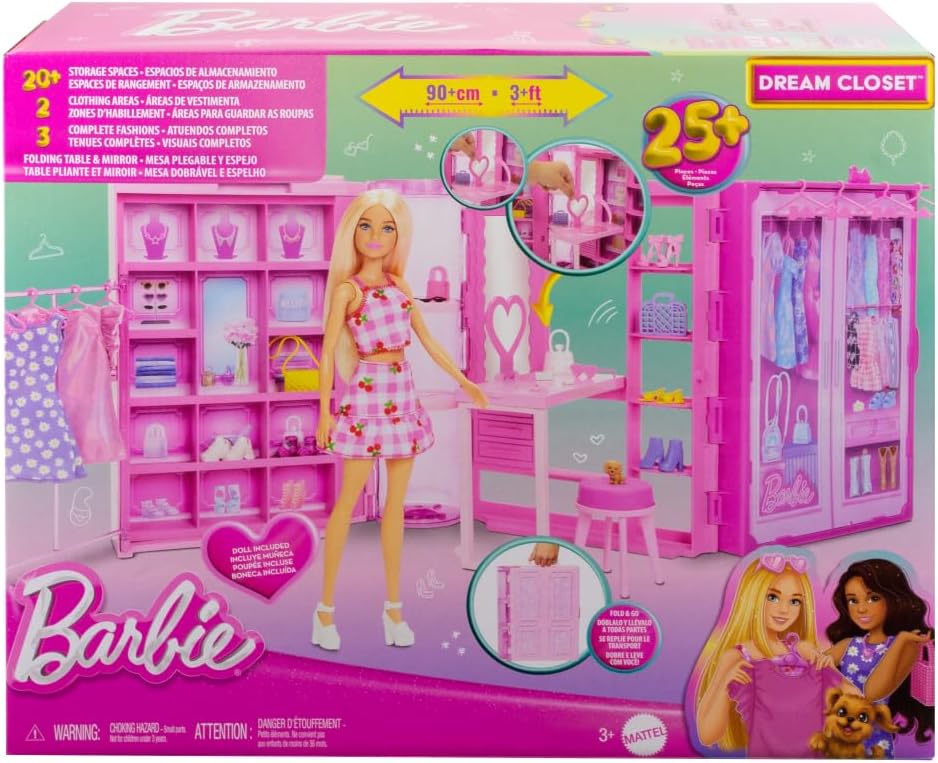 Barbie Dream Closet 3.0 with Doll