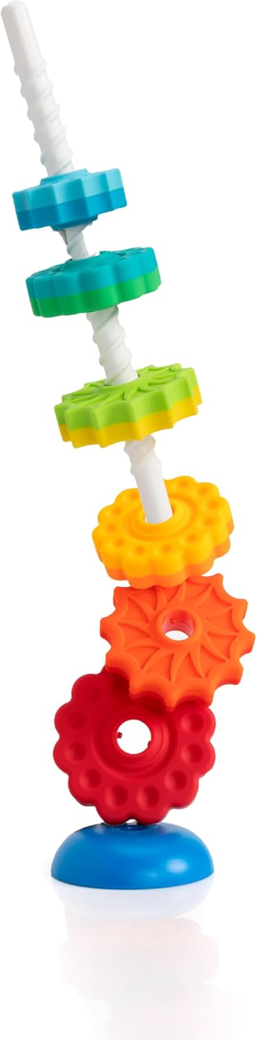 Fat Brain Toys SpinAgain, Baby Stacking & Spinning Toys