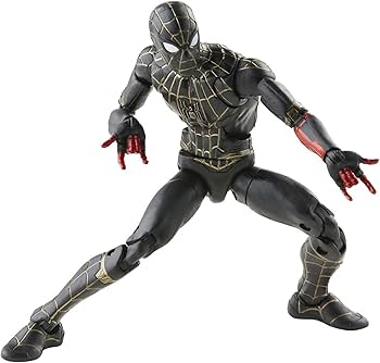 Spider-man: No Way Home Deluxe 6-inch Action Figure (Black)
