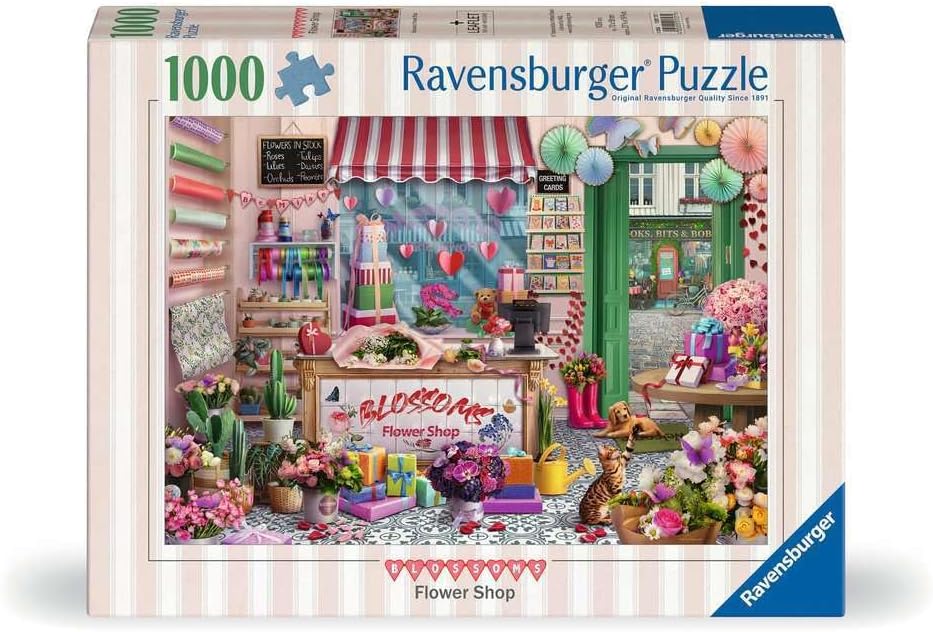Blossoms Flower Shop 1000pc Puzzle