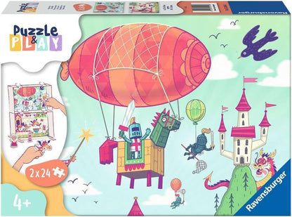 *Puzzle & Play: Royal BBQ 2x24 pc