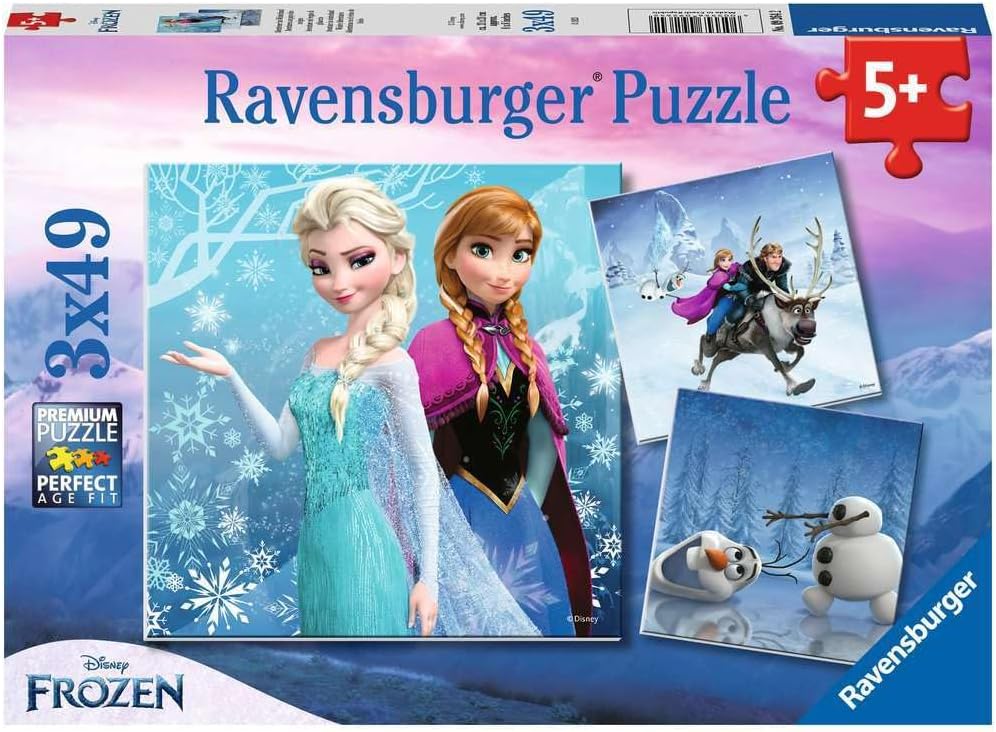 Disney Frozen: Winter Adventures (3 x 49 pc)