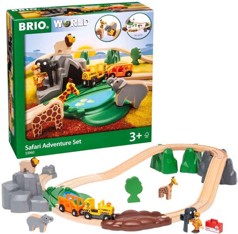 BRIO WORLD Safari Adventure Set (33960)