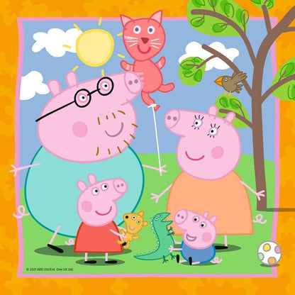 Peppa Pig 3x49pc Puzzle