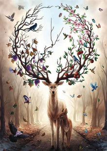 Magical Deer 1000pc Puzzle