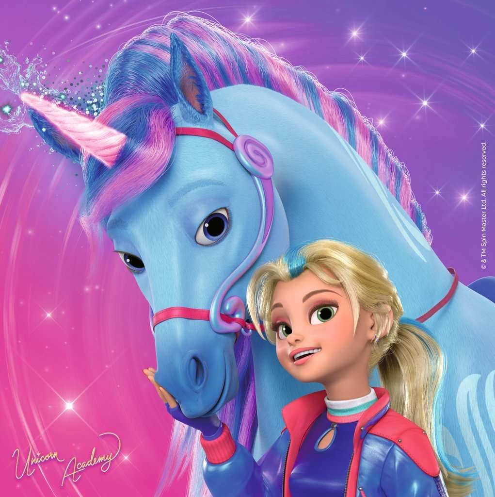 Unicorn Academy 3x49pc Puzzle