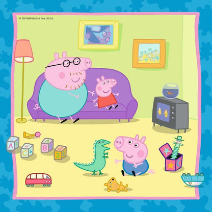 Peppa Pig 3x49pc Puzzle