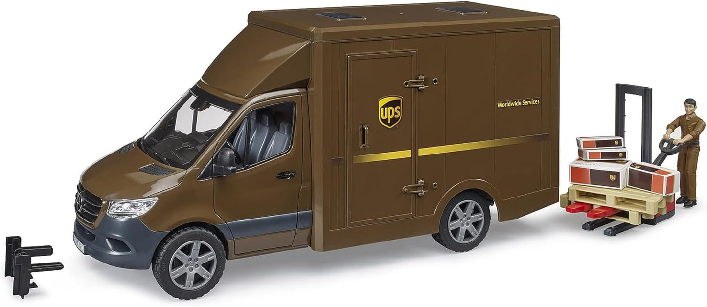 Bruder 02678 MB Sprinter UPS w/ Driver and Accessories 20.12.8