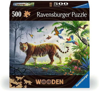 WOOD: Jungle Tiger 500 pc