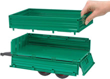 Bruder 02010 Green Trailer w/ Removable Top 18.10.10