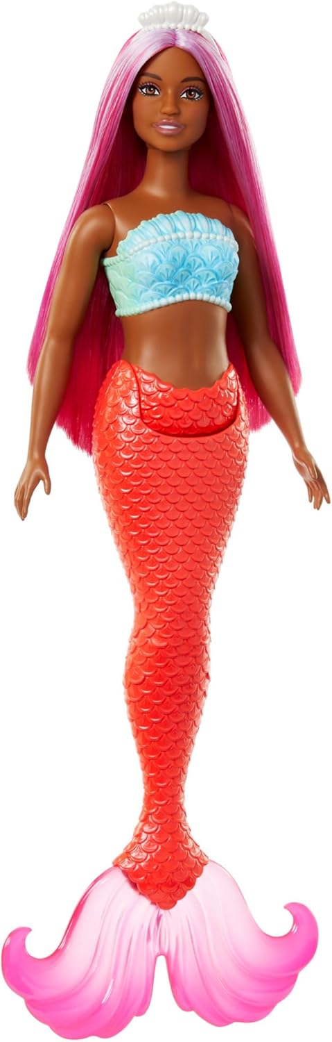 Barbie Mermaid Dark Pink Hair