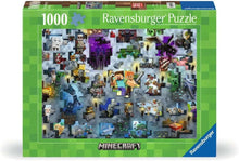 Minecraft - Mobs CHALLENGE 1000pc